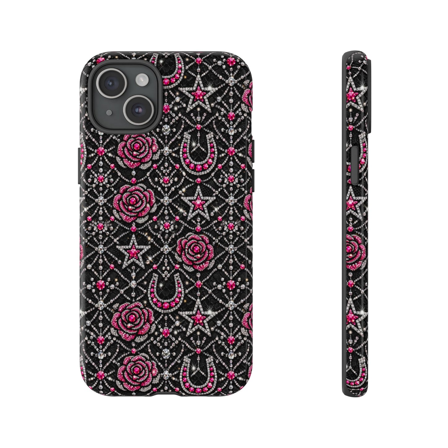 Rhinestone Rose Tough Case