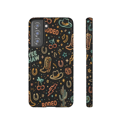 Retro Neon Rodeo Tough Case