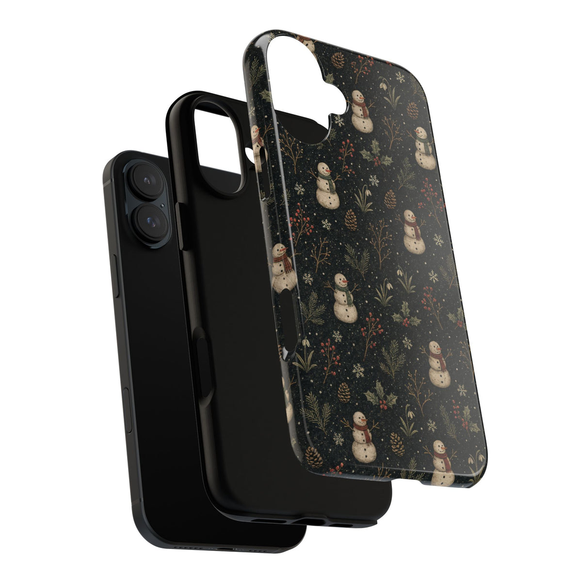 Midnight Snowmen Tough Case
