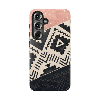 Blush Aztec Tough Case