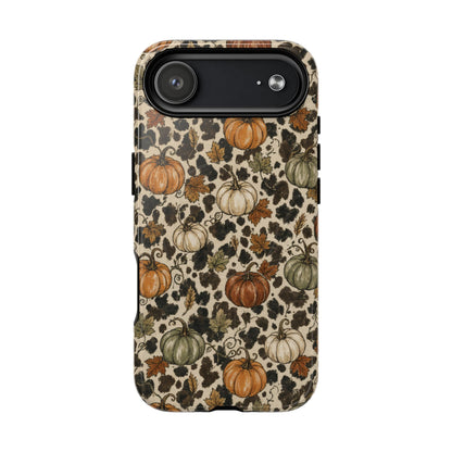 Cowhide Pumpkin Patch Magnetic Case