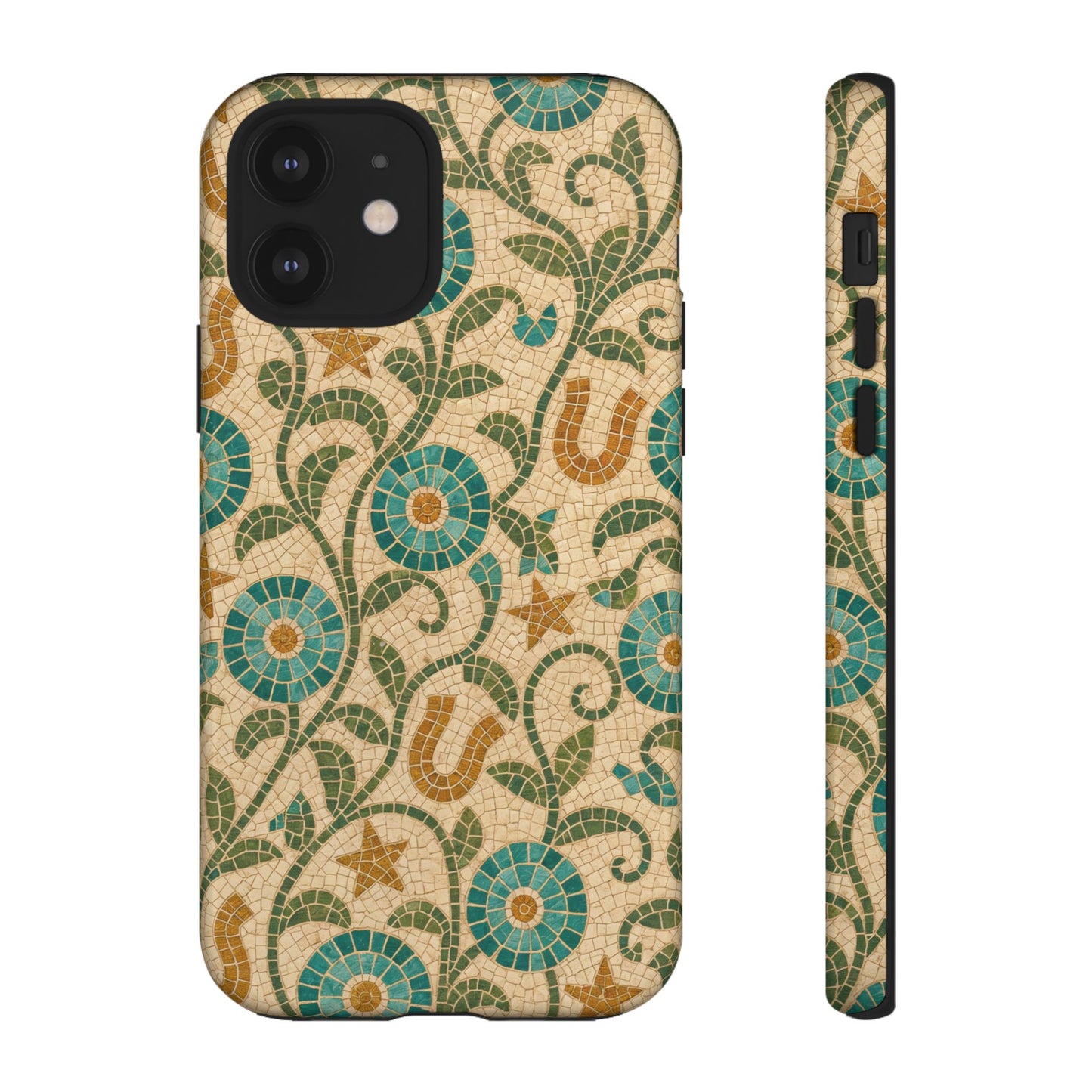 Turquoise Horseshoe Mosaic Tough Case