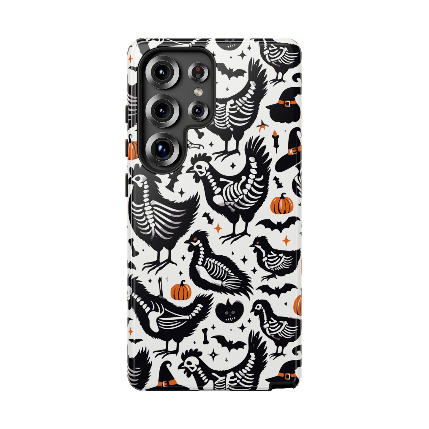 Skeleton Chickens Tough Phone Case