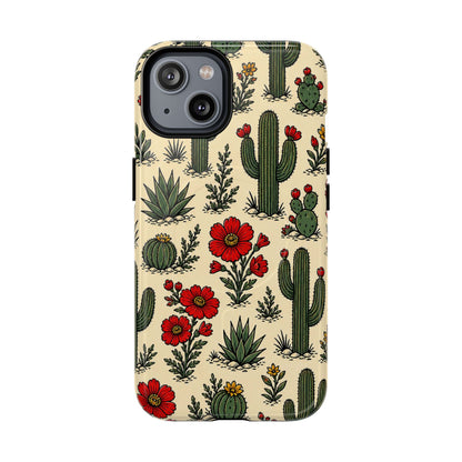 Poppy Cactus Magnetic Case