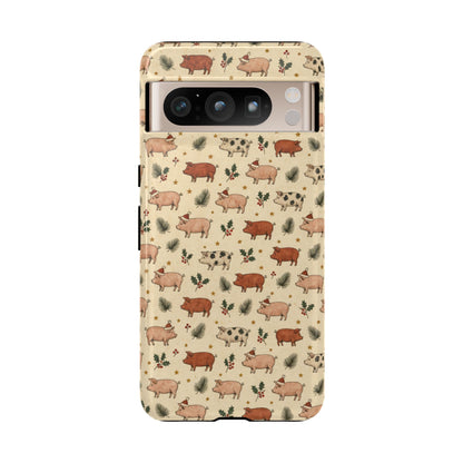 Santa Pigs Tough Case