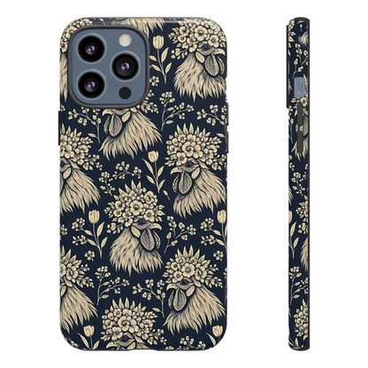 Floral Rooster Tough Case