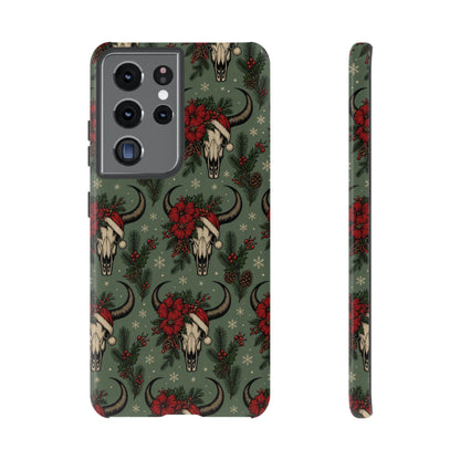 Santa Bull Skulls Tough Case
