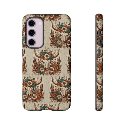 Boho Bull Skull Tough Case