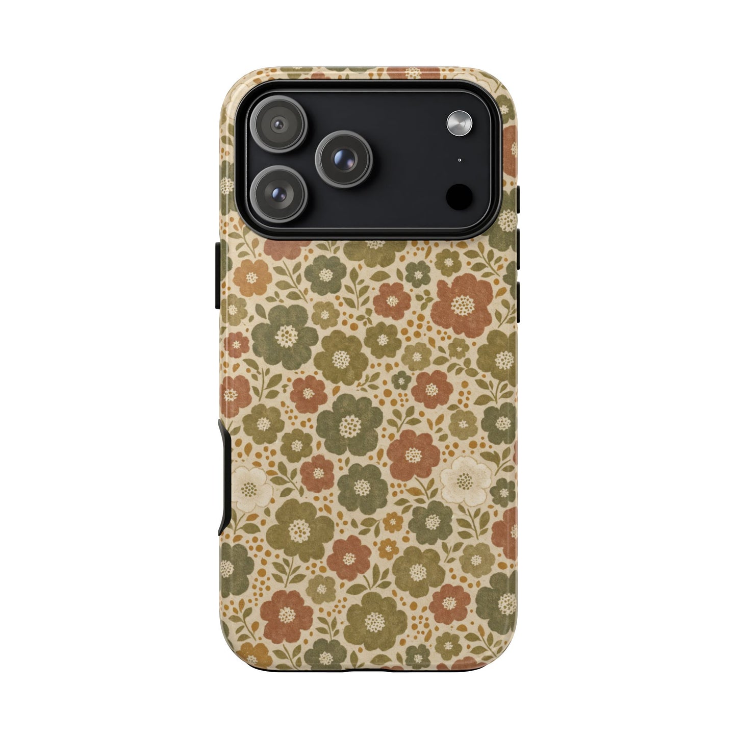 Retro Poppy Field Tough Case