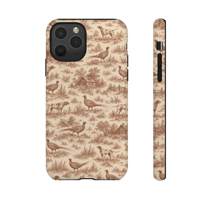 Pheasant Toile Tough Case