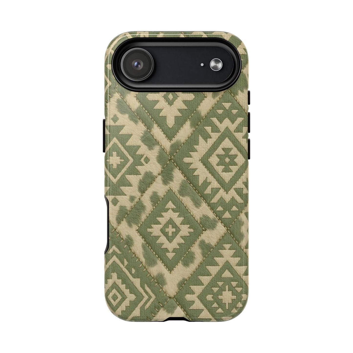 Sage Aztec Quilt Magnetic Case