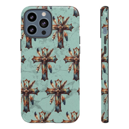Crosses And Feathers Tough Case
