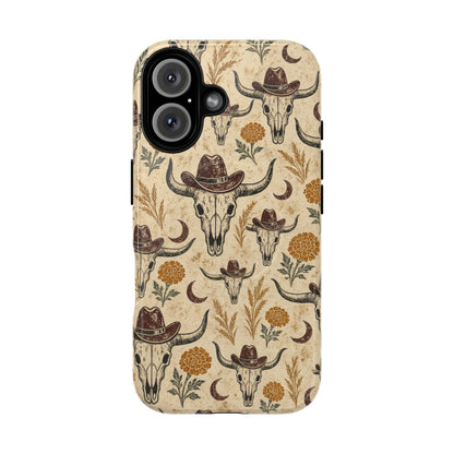 Marigold Skull Magnetic Case