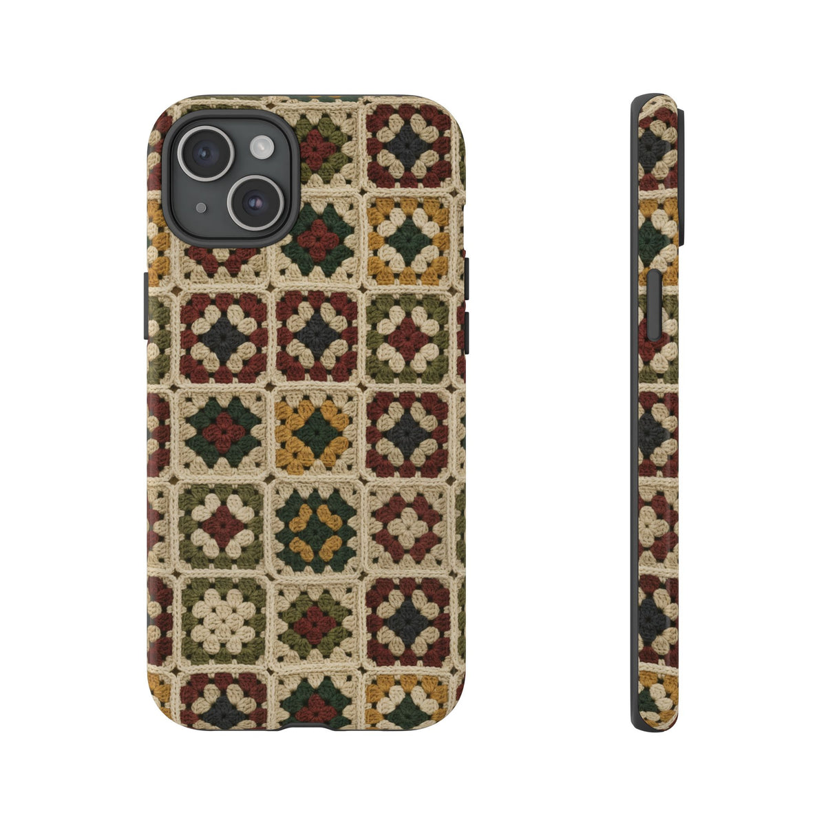 Christmas Granny Square Tough Case