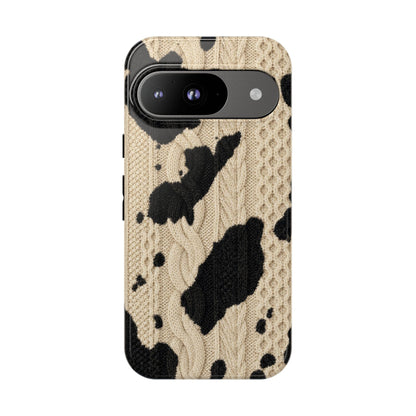 Cable Knit Cowhide Tough Case