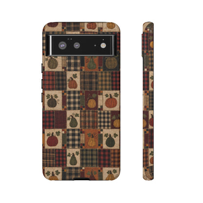 Plaid Pumpkin Tough Case