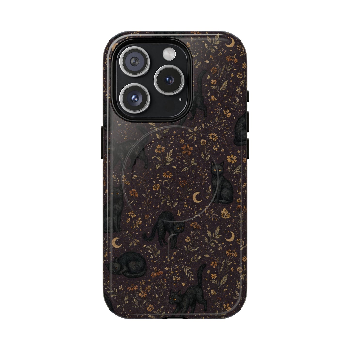Prairie Black Cats Magnetic Case