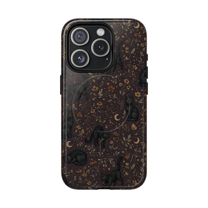 Prairie Black Cats Magnetic Case