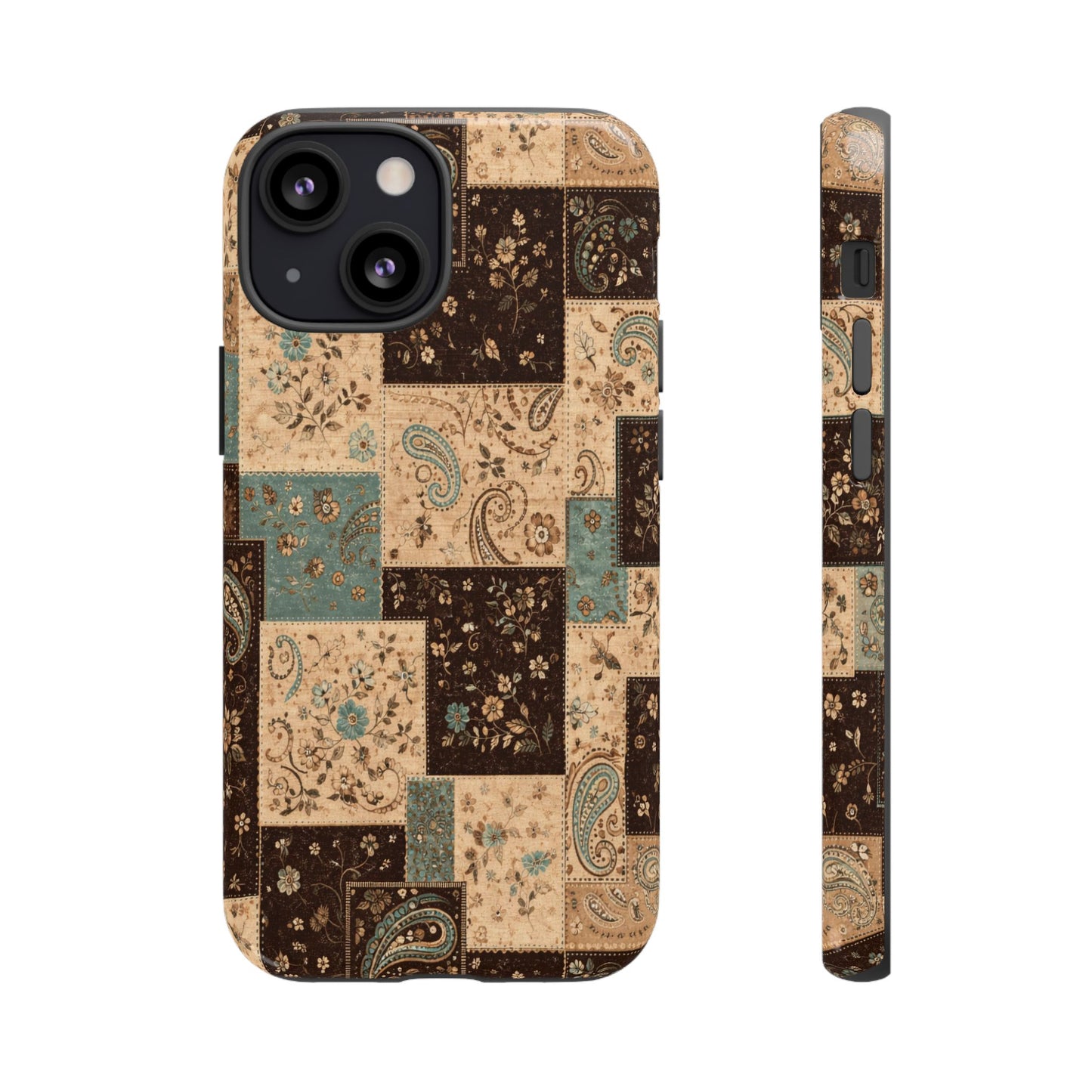 Chocolate Patchwork Tough Case
