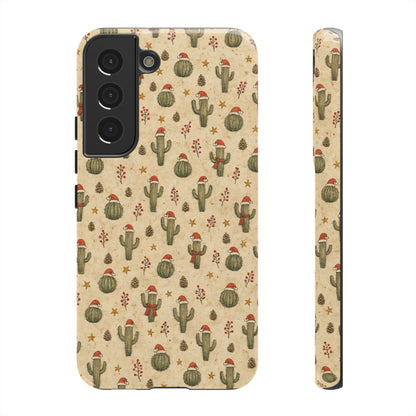 Santa Hat Saguaros Tough Case