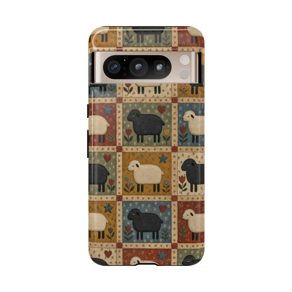 Sheep Quilt Tough Case