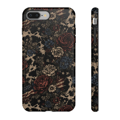 USA Cowhide Bloom Tough Case
