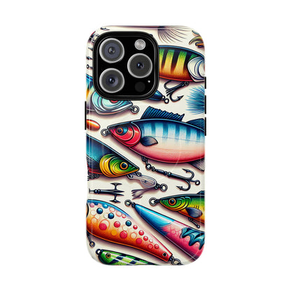 Colorful Fishing Lures Magnetic Case