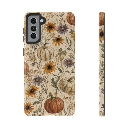 Pumpkin Wildflower Tough Case