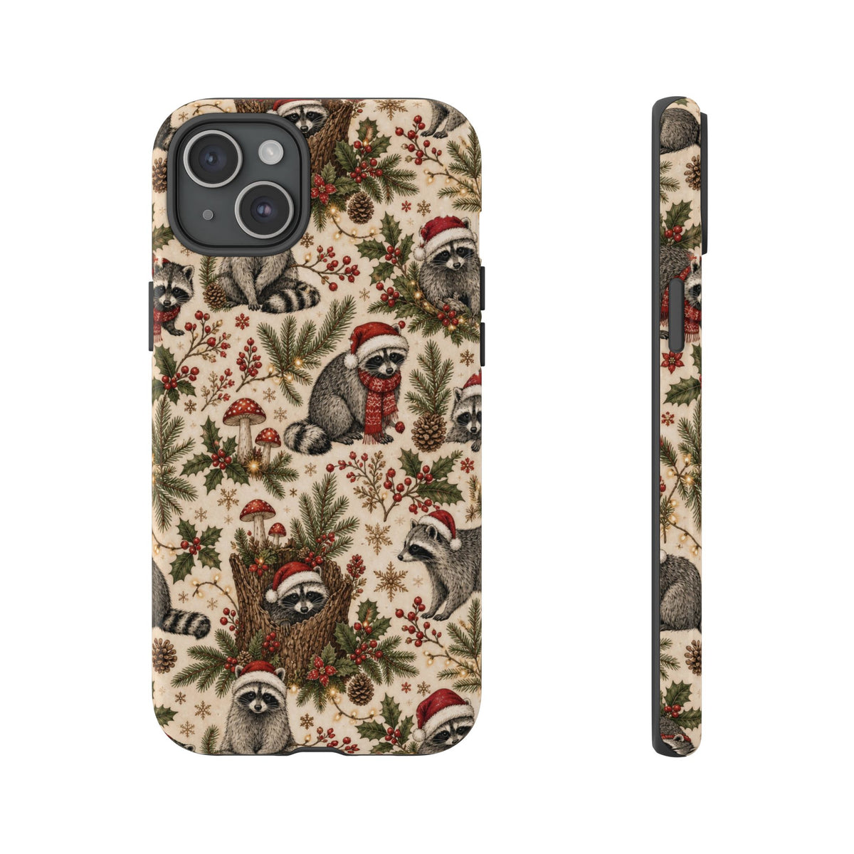 Raccoon Hollow Christmas Tough Case