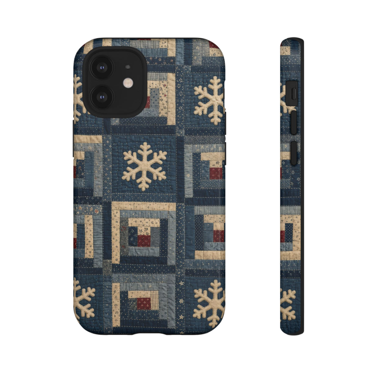 Snowflake Quilt Tough Case