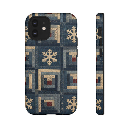 Snowflake Quilt Tough Case