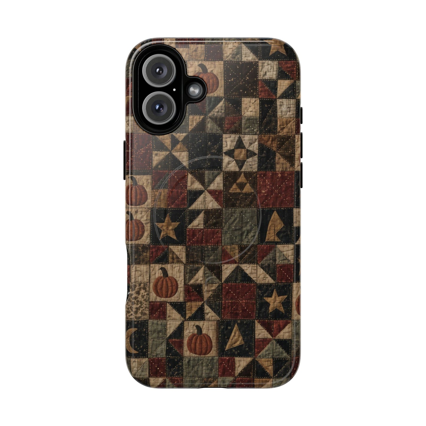 Pumpkin Patchwork Magnetic Case
