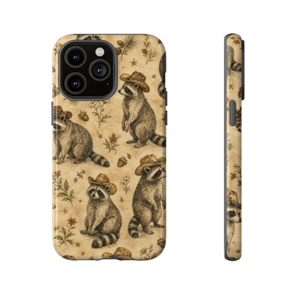 Painted Raccoon Tough Case