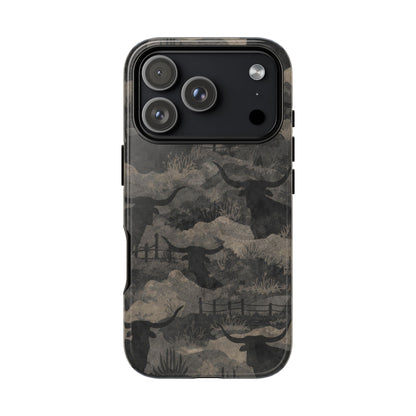 Camo Longhorns Tough Case