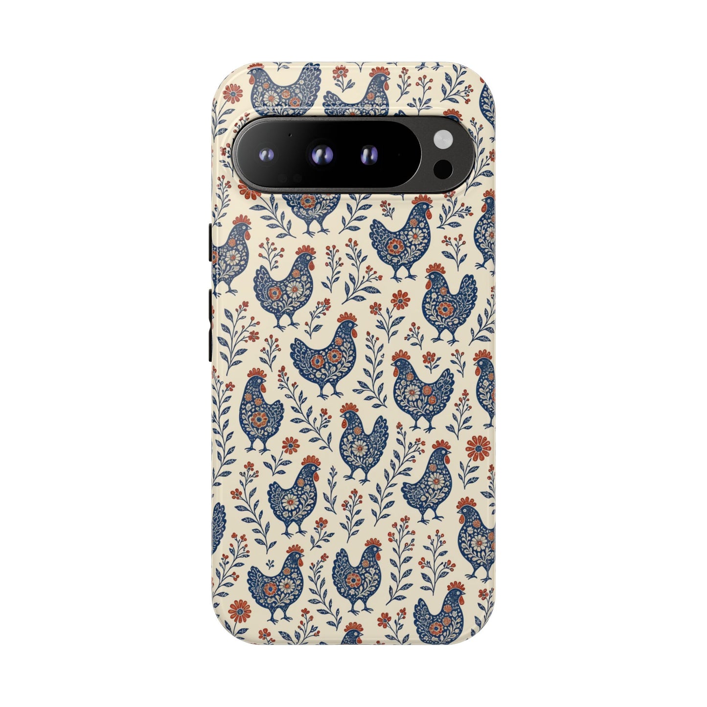 Folk Hens Tough Case