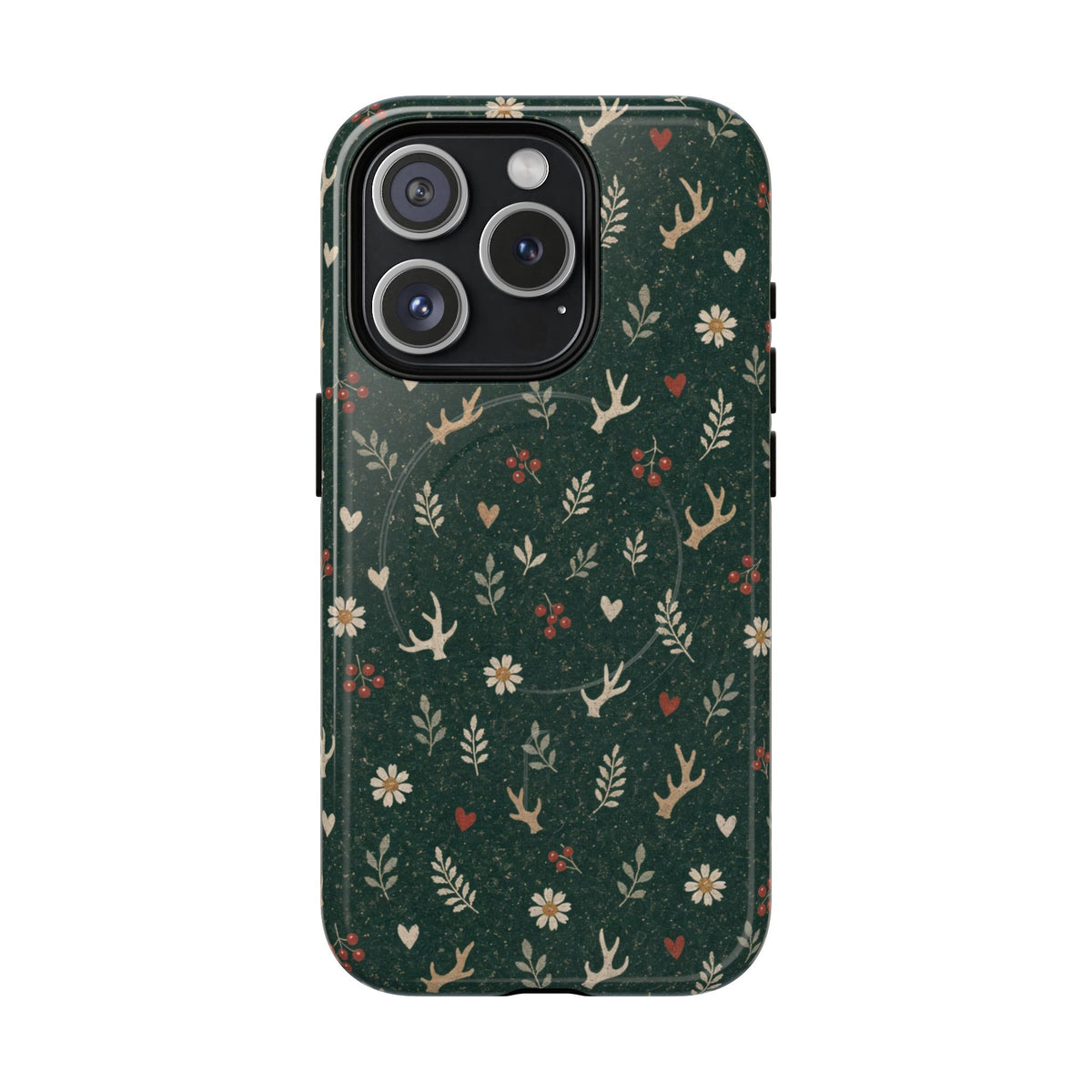 Antler Daisies Evergreen Magnetic Case