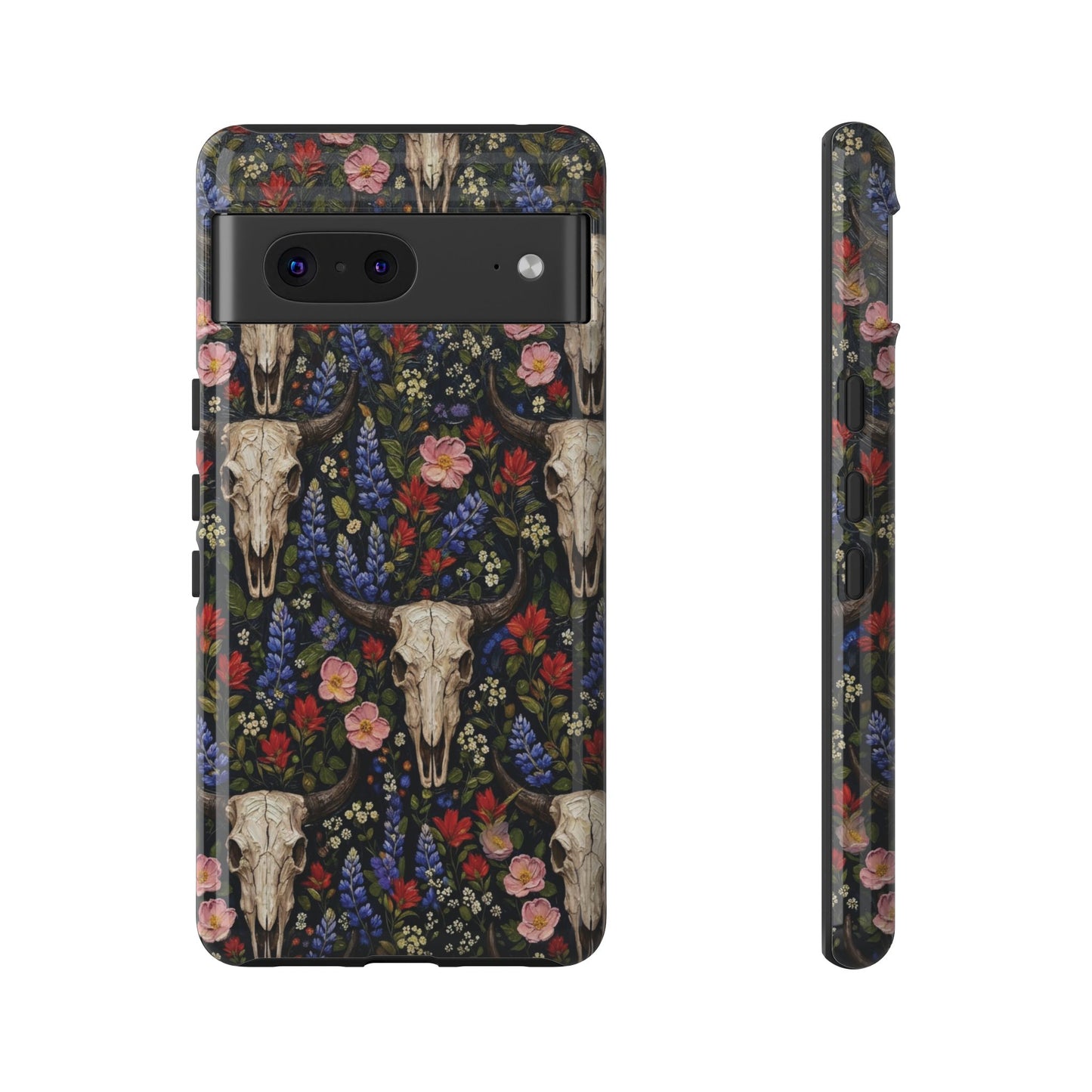 Floral Skull Tough Case