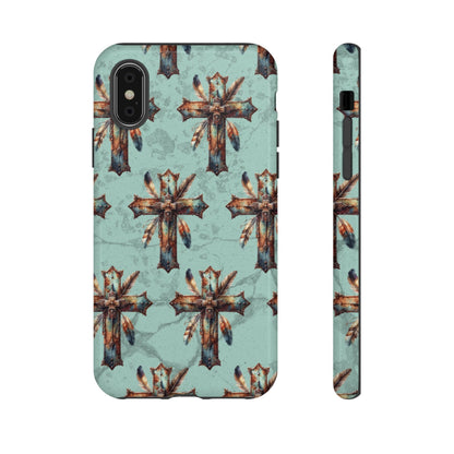 Crosses And Feathers Tough Case