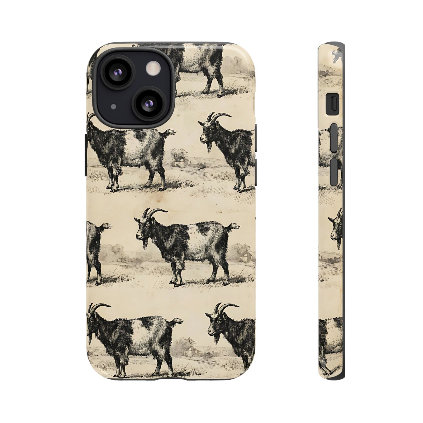 Vintage Goats Tough Case