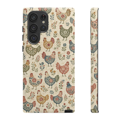 Calico Hens Tough Case