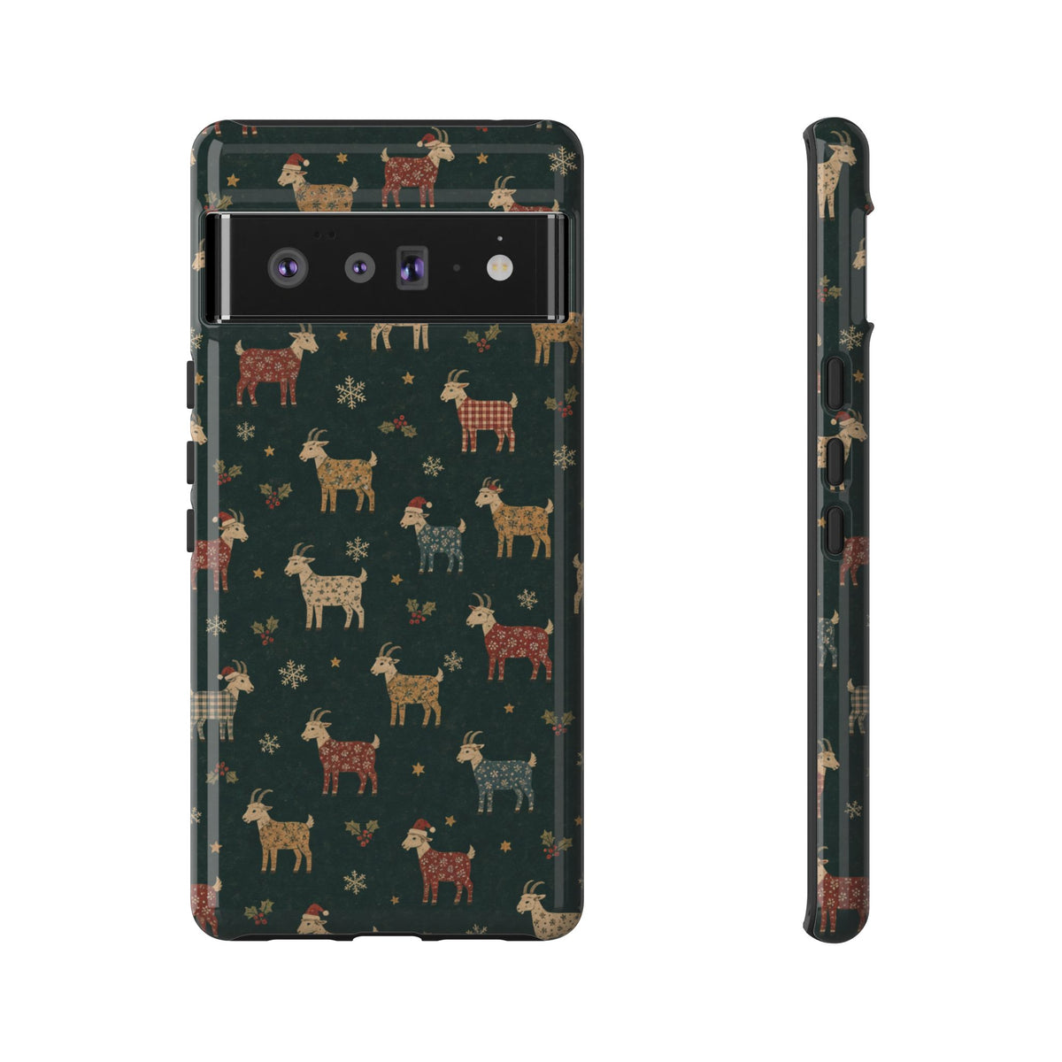 Yuletide Goats Tough Case