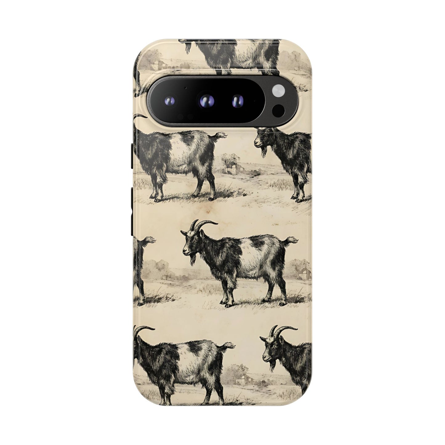 Vintage Goats Tough Case