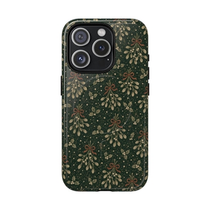 Mistletoe Etching Magnetic Case