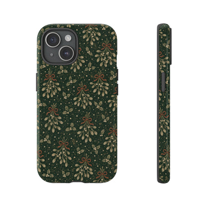Mistletoe Etching Tough Case
