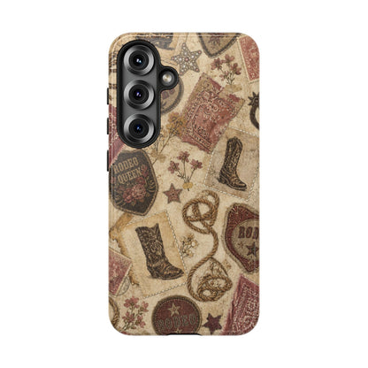 Cowgirl Collage Tough Case