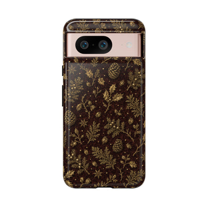Brass Winter Botanicals Tough Case