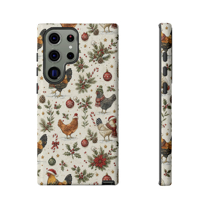 Santa Hens Tough Case