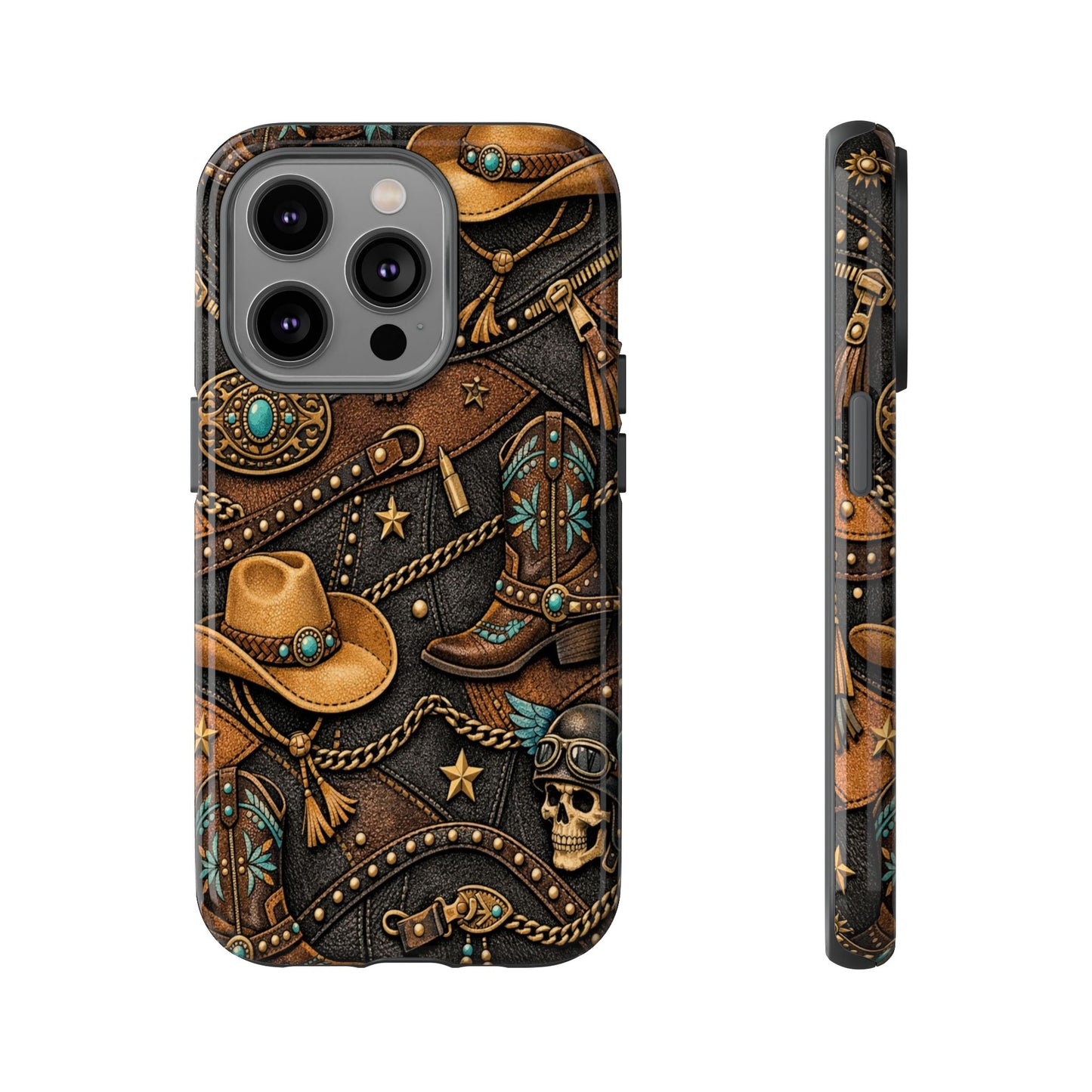 Moto Boho Cowgirl Tough Case
