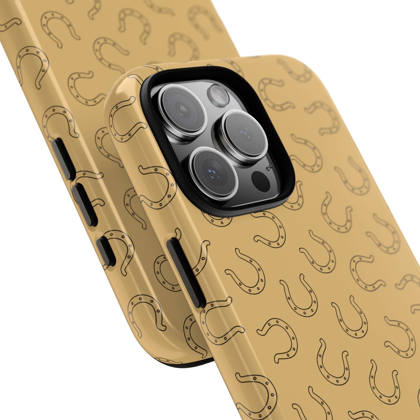 Mustard Horseshoes Tough Phone Case