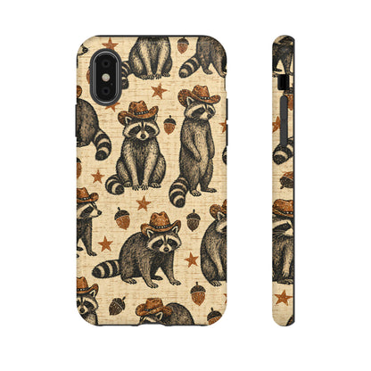 Retro Raccoon Tough Case